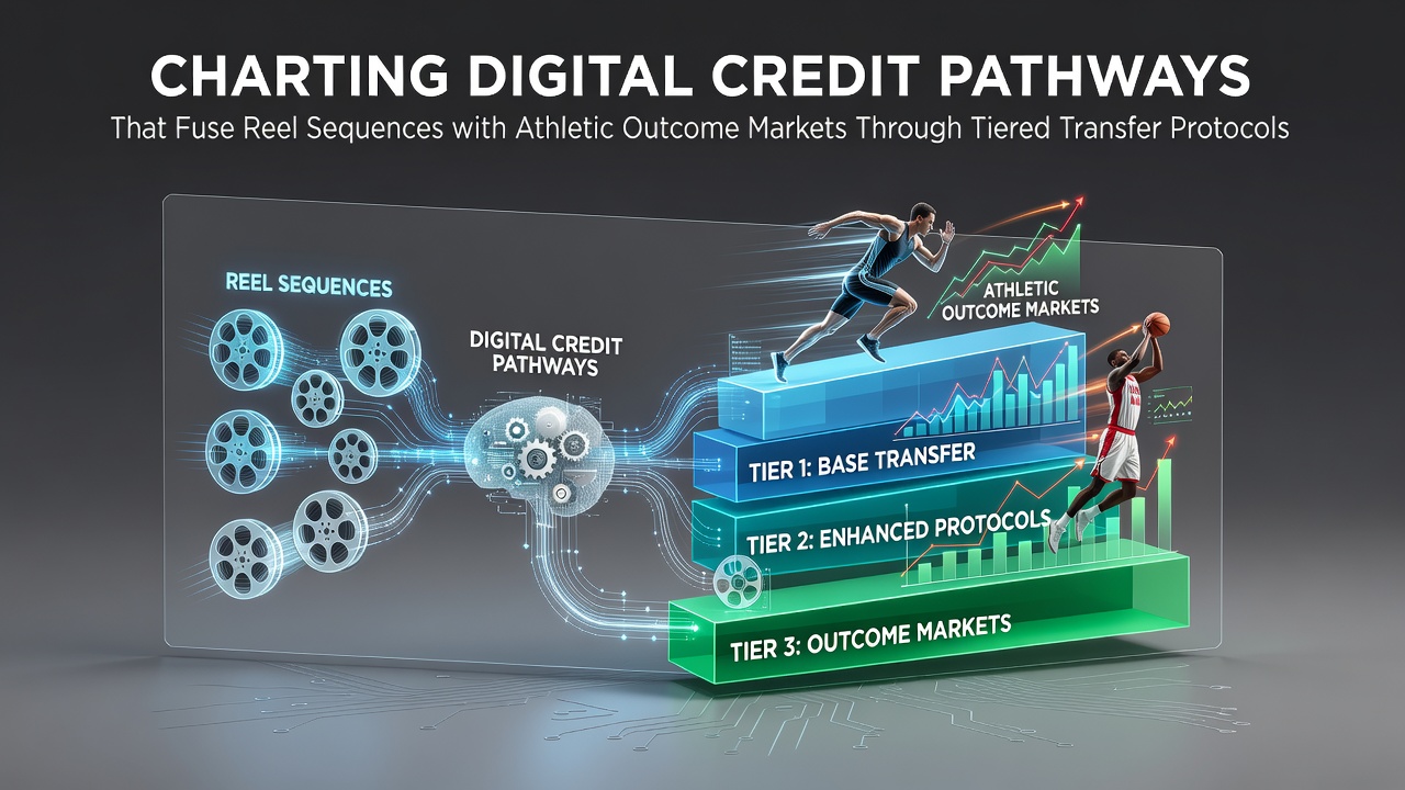 Digital interface showing slot reel sequences transitioning into sports betting outcome markets via credit pathways