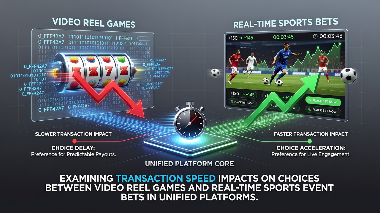 Unified betting platform interface showing video reels alongside live sports odds with instant deposit options