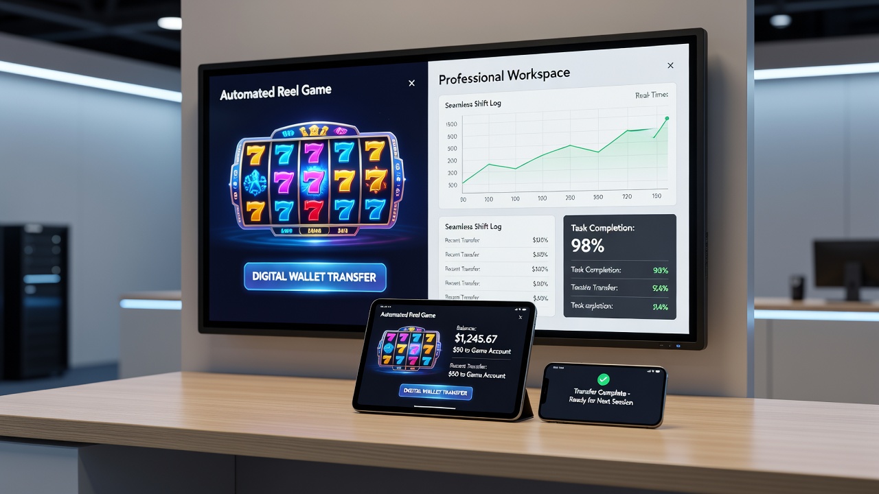 Close-up of smartphone screen with e-wallet transaction confirmation during game switching