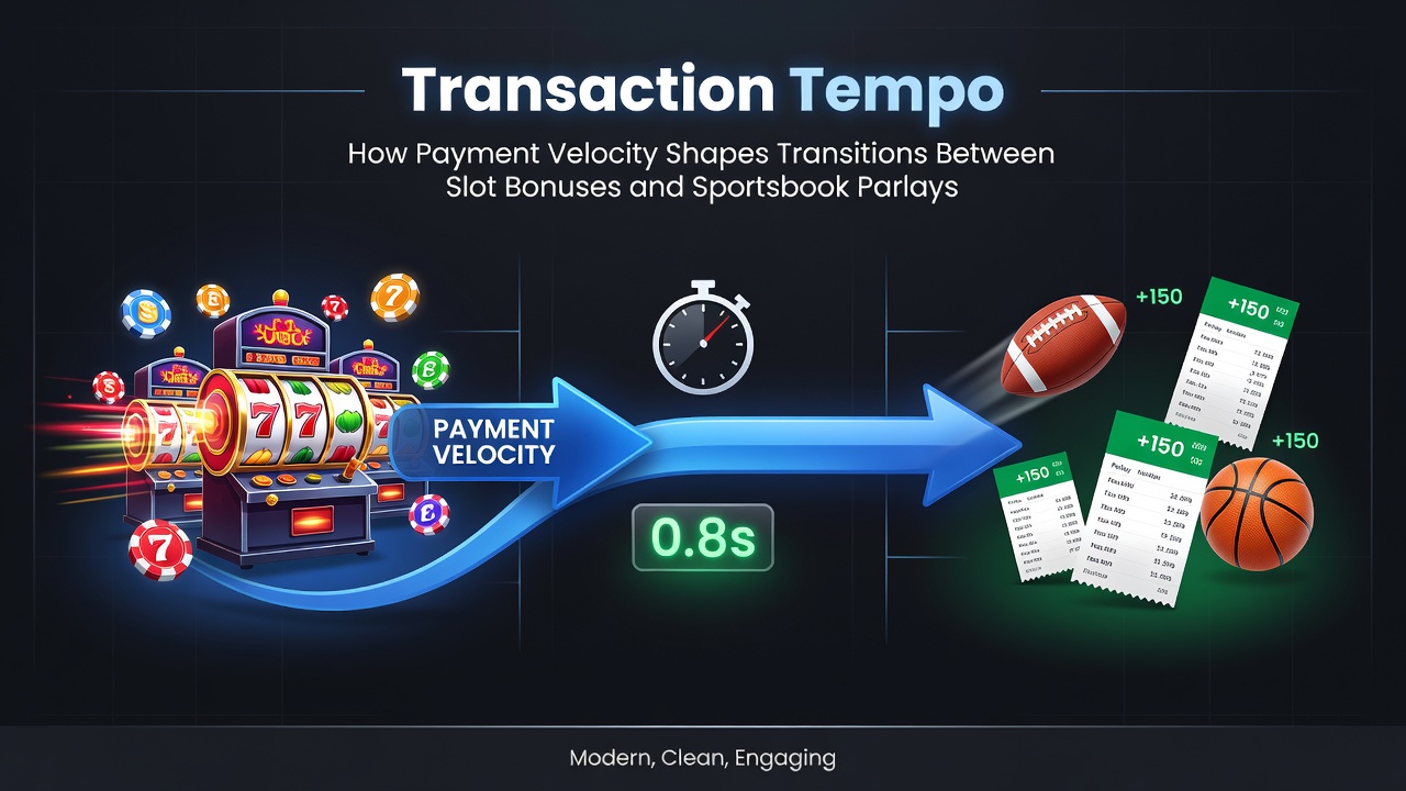 Illustration of payment flows connecting slot bonuses to sportsbook parlays on mobile devices